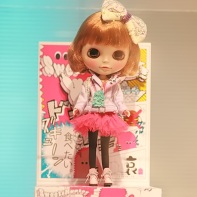 The kobana_sweet_graphic Blythe doll called Shino.