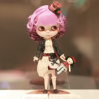 The Blythe doll Wild Rose by M for Monkey is an entry for the 2010 beauty contest.