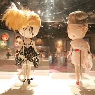 A different look at the Blythe dolls of the exhibition in Omotesando Hills.