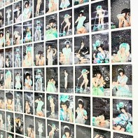 Hundreds of small pictures of the ''Dream Planet'' (ユメミる惑星) artwork.