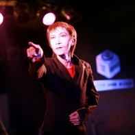 Mars Medicis Mephistopher during his intense performance.