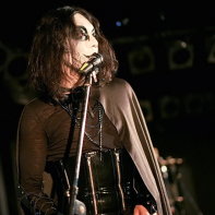Goth guy Tak of Japanese dark electro band Zwecklos.