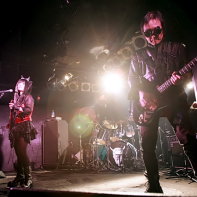 Japanese cyberpunk industrial band Psydoll at the Live Inn Rosa in Ikebukuro.