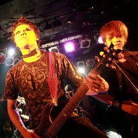 Chihiro in the background joined Zodiaque's Naoto and Jun during their show.