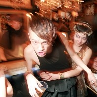 A last shot of the party animals at the Noir Helloween party in Shibuya.