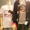 Kiti-chan and Peko-chan on t-shirts of Gain in Shibuya